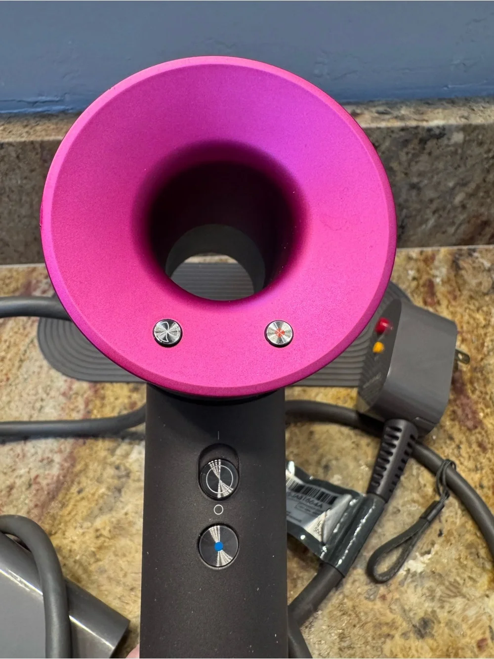 Dyson Supersonic Hair Dryer HD01, Iron/Fuchsia